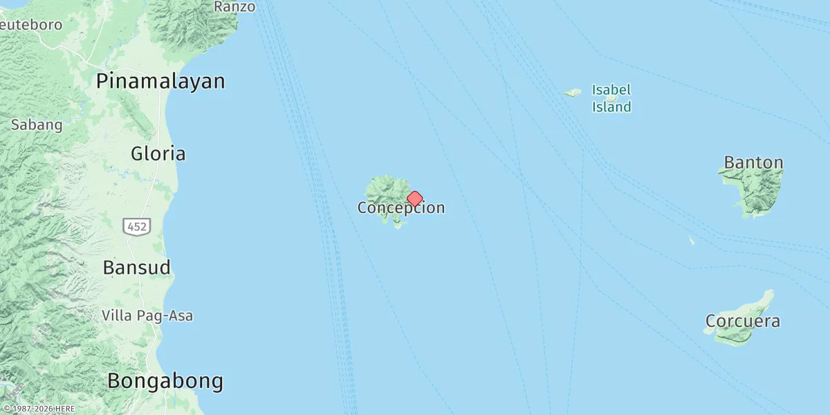 Map preview for Maestre De Campo Island