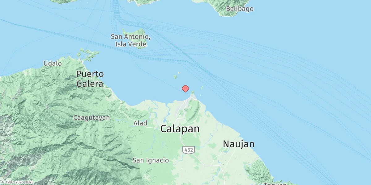 Map preview for Calapan
