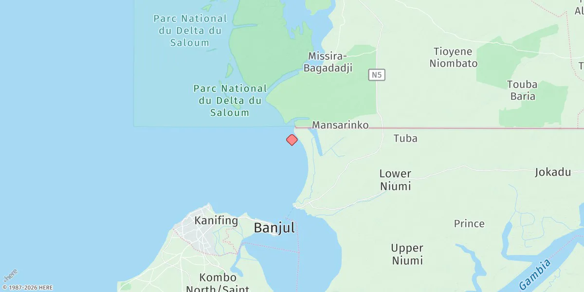 Map preview for Buniada Point