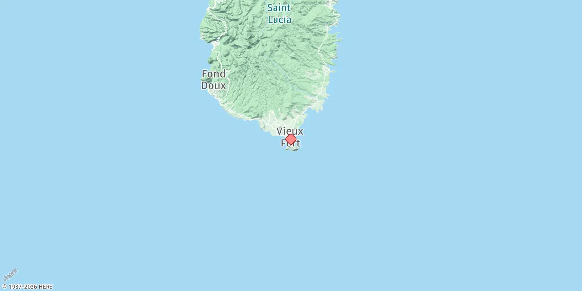 Map preview for Vieuxfort Bay