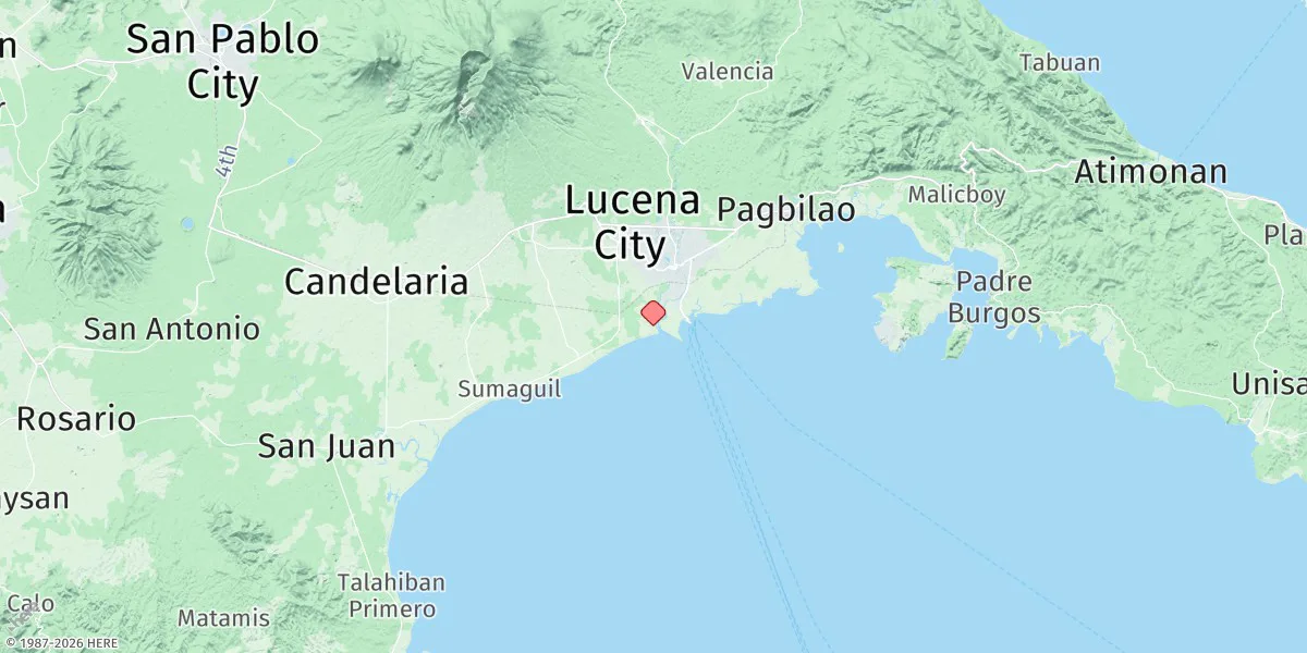 Map preview for Lucena