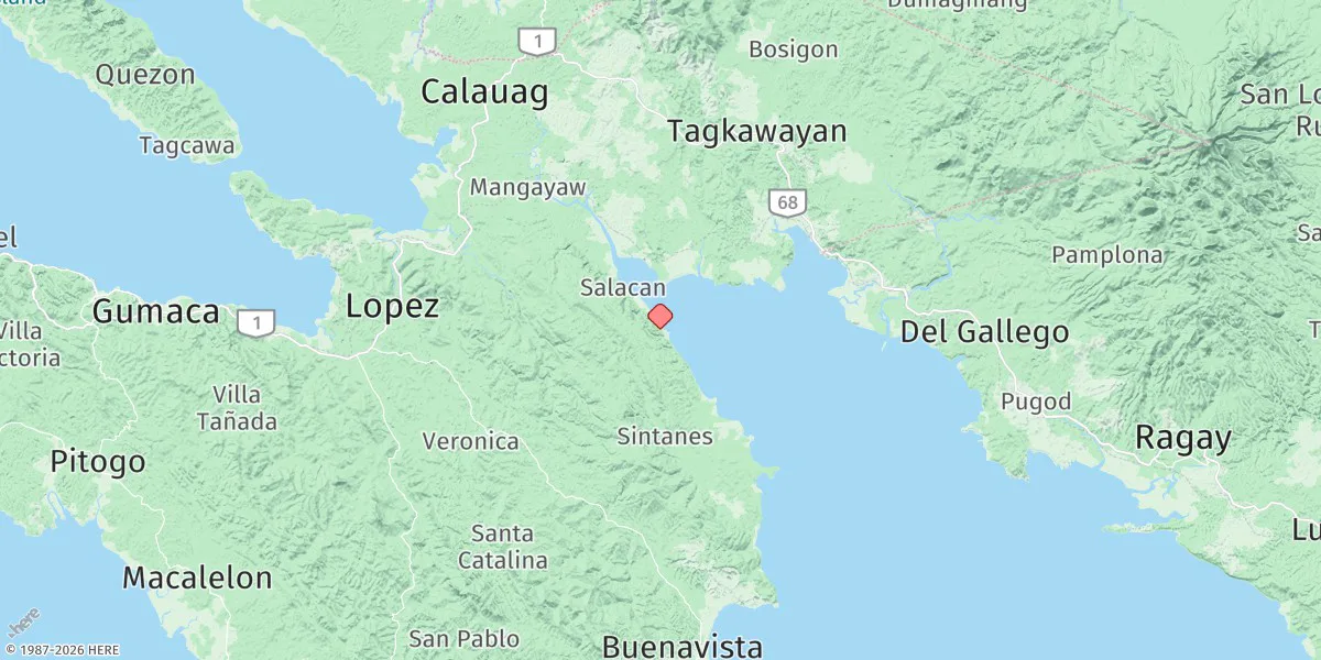 Map preview for Guinayangan