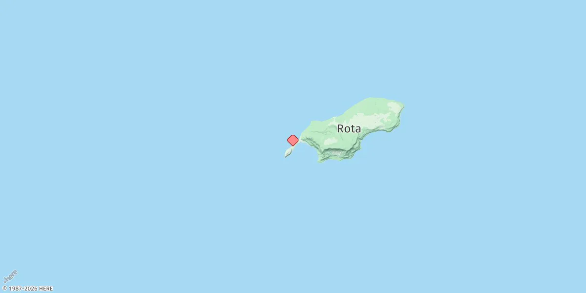 Map preview for Rota Island