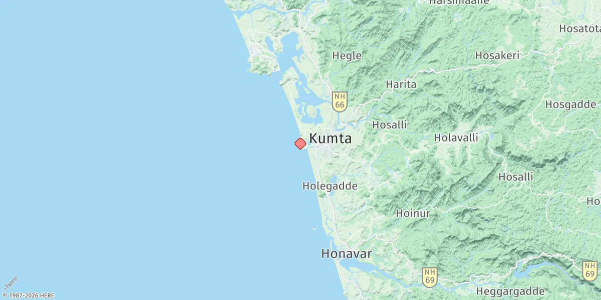 Map preview for Kumta