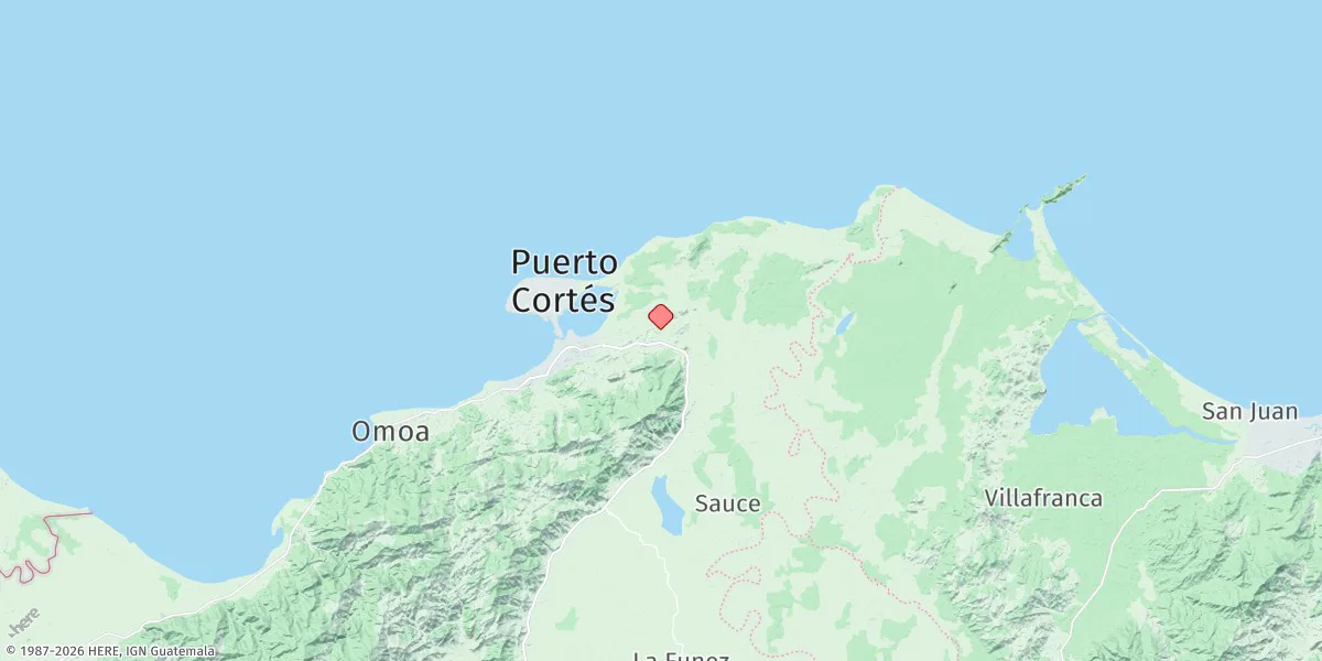 Map preview for Puerto Cortes-b