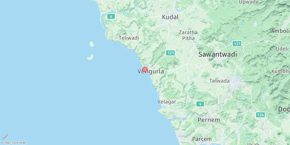 Map preview for Vengurla