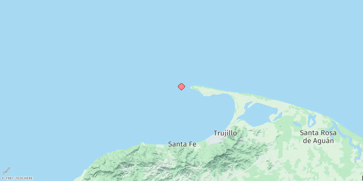Map preview for Puerto Castilla