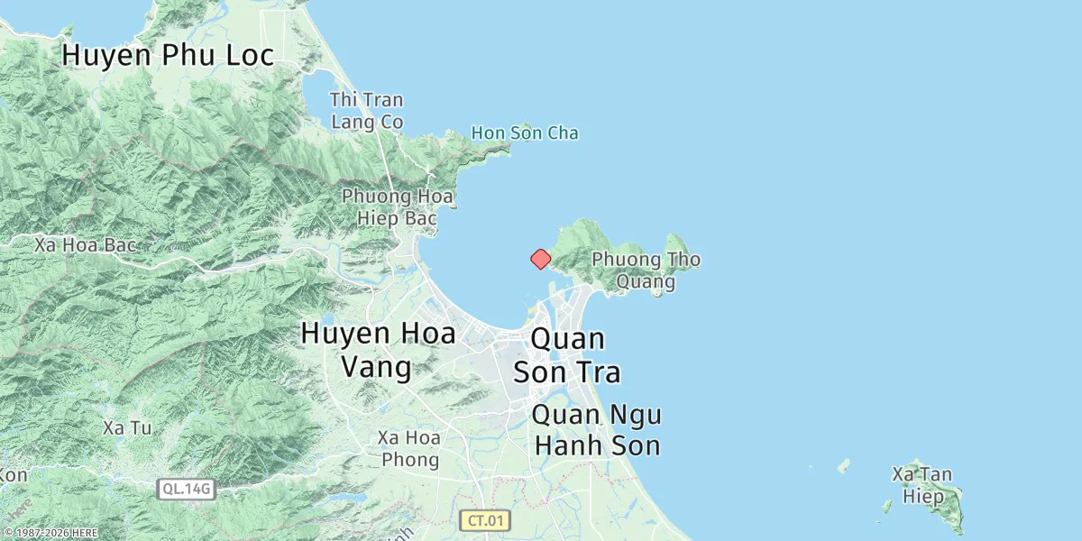 Map preview for Da Nang