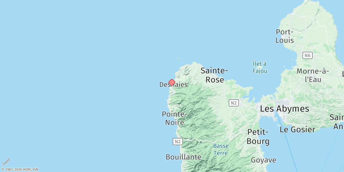 Map preview for Deshaies