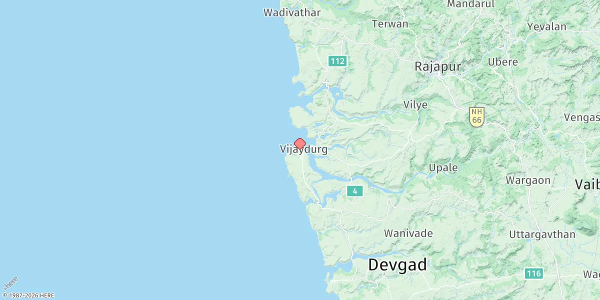Map preview for Vijayadurg Harbour
