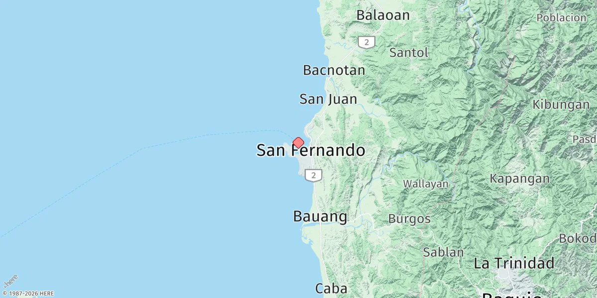 Map preview for San Fernando