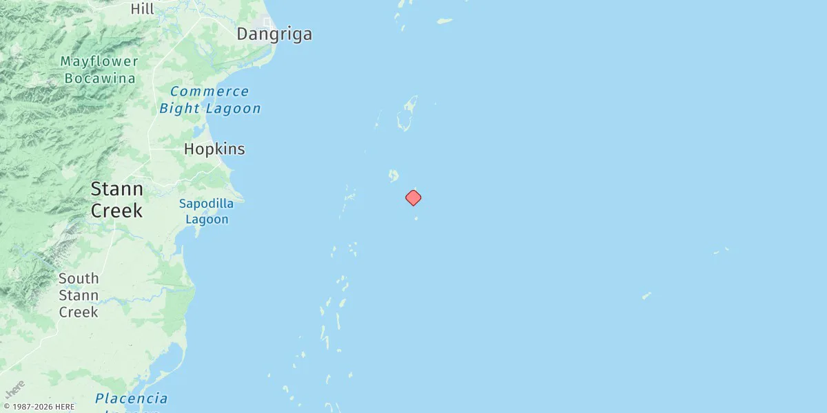 Map preview for Carrie Bow Cay