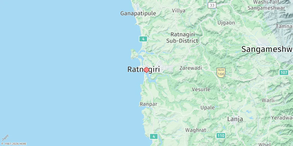 Map preview for Ratnagiri Bay