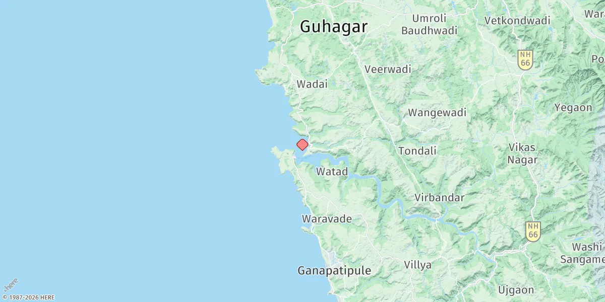 Map preview for Jaigarh