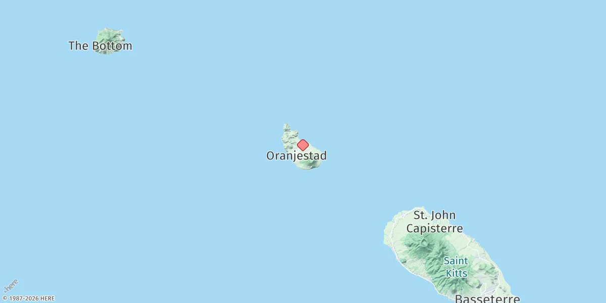 Map preview for Sint Eustatius