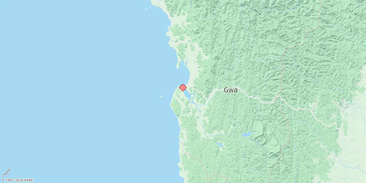 Map preview for Gwa Bay