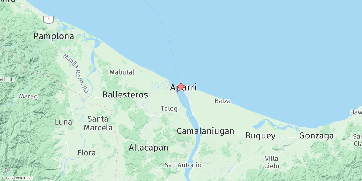 Map preview for Aparri