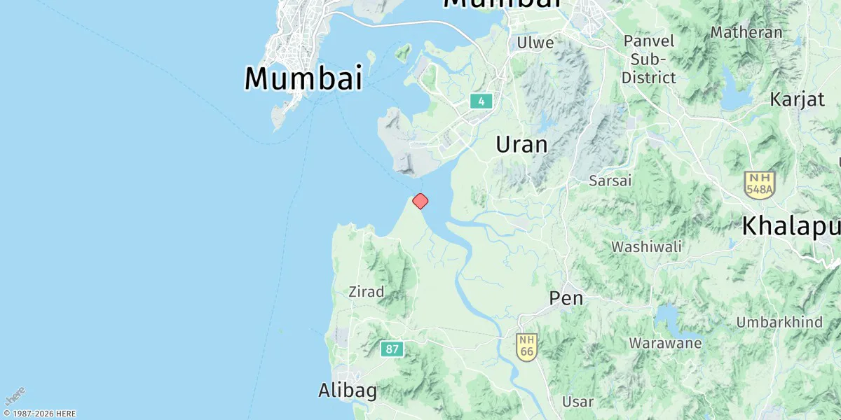 Map preview for Rewas Bandar