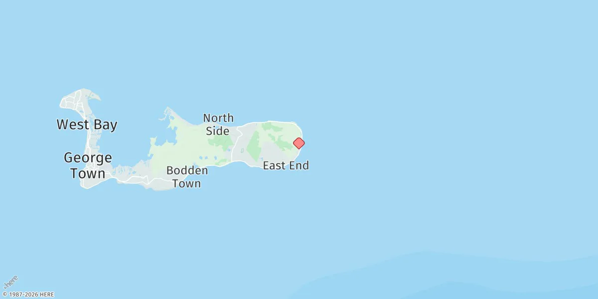 Map preview for Gun Bay (East End Public Dock)