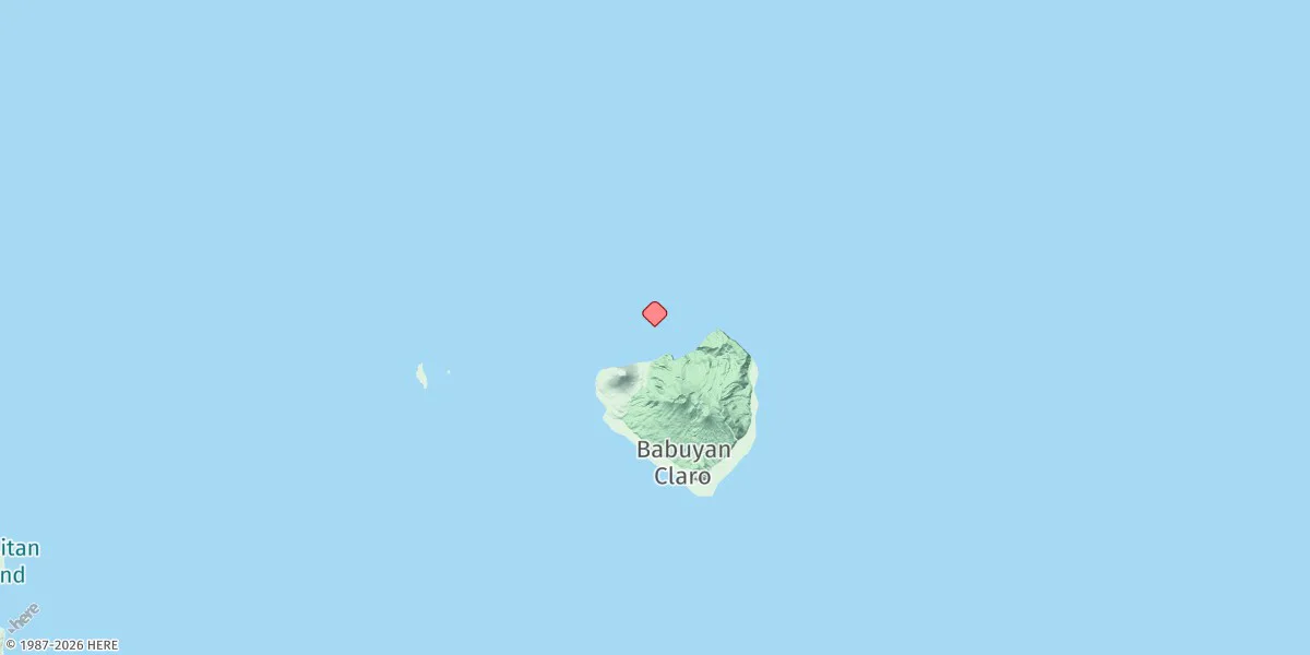 Map preview for Babuyan Island