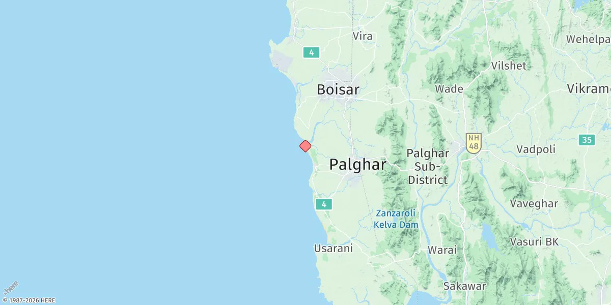 Map preview for Satpati