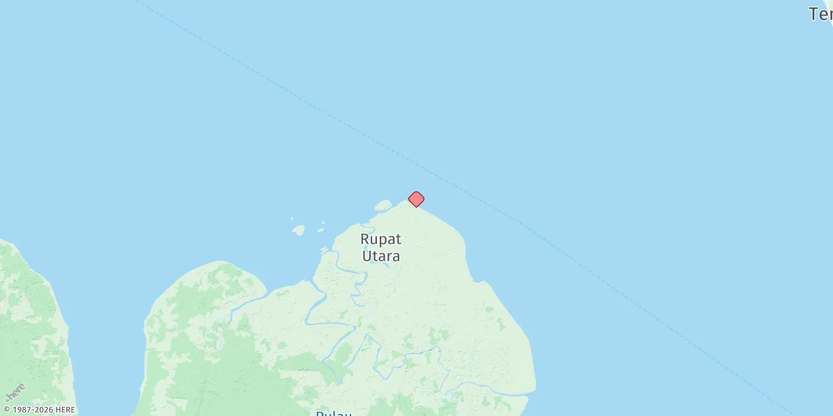 Map preview for Tanjung Medang