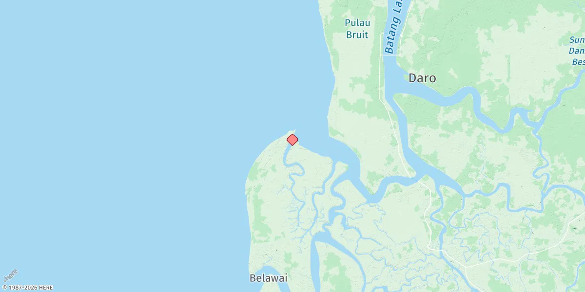 Map preview for Kuala Paloh