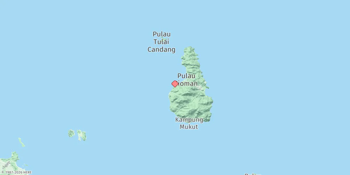 Map preview for Teluk Tekek