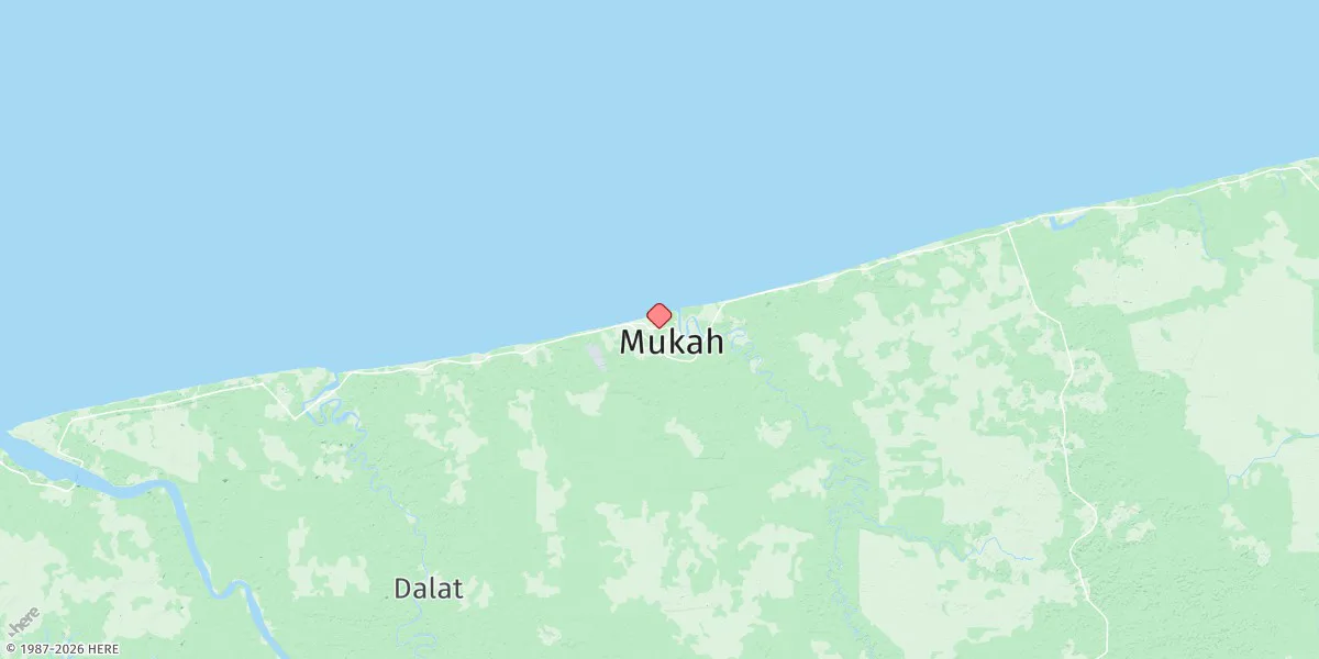 Map preview for Kuala Mukah