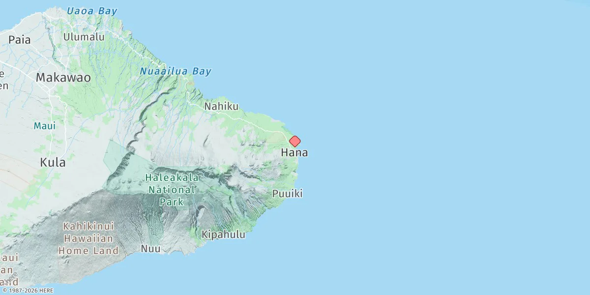 Map preview for Hana