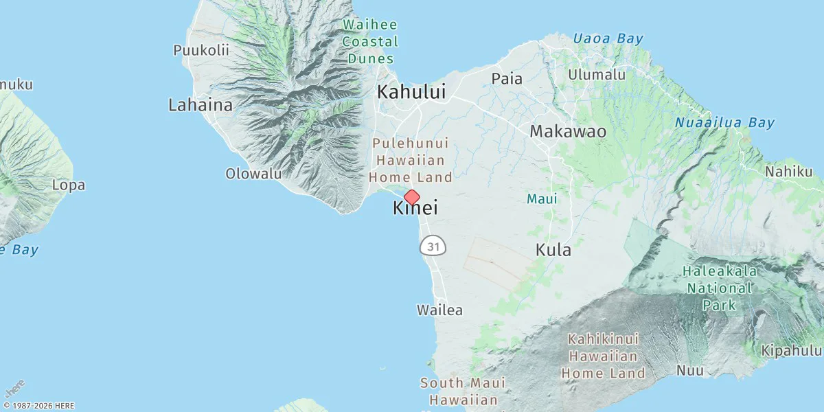 Map preview for Kihei, Maalaea Bay