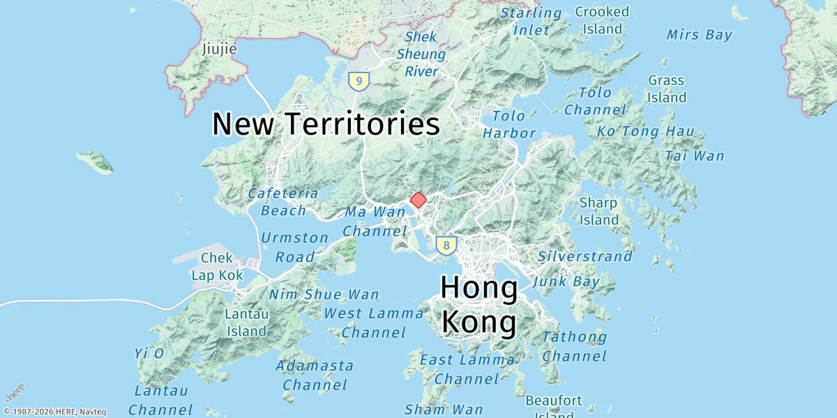 Map preview for Tsuen Wan