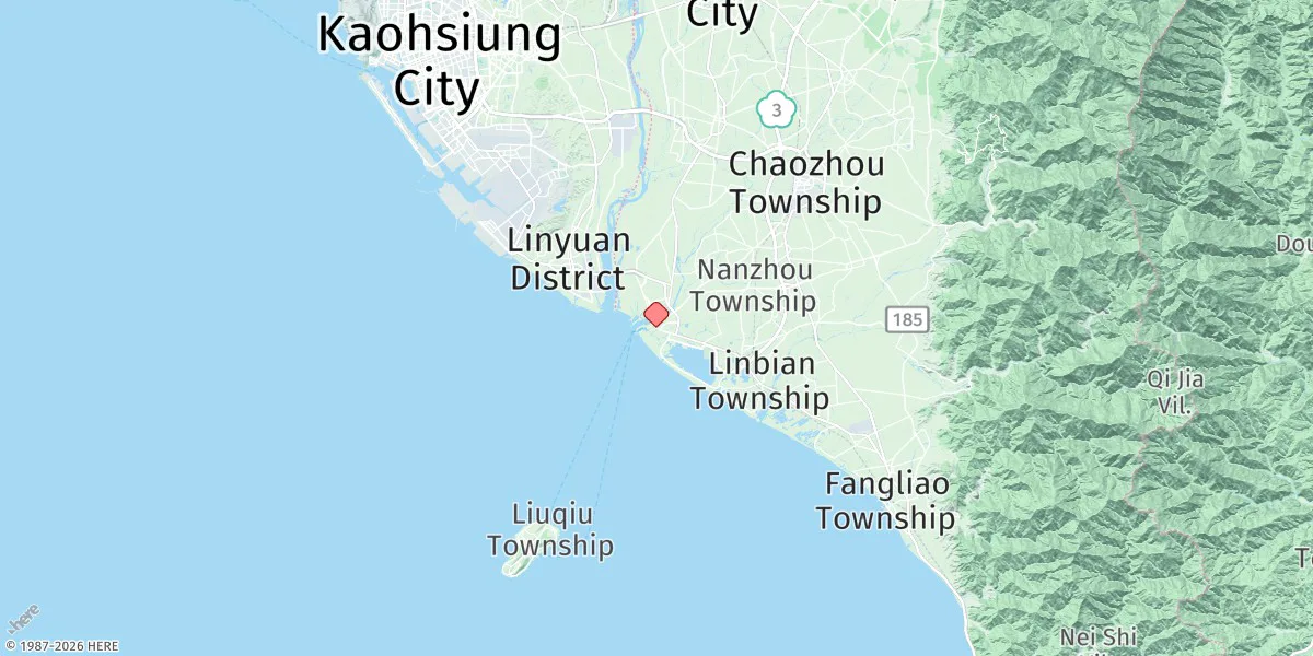 Map preview for Tung-kang