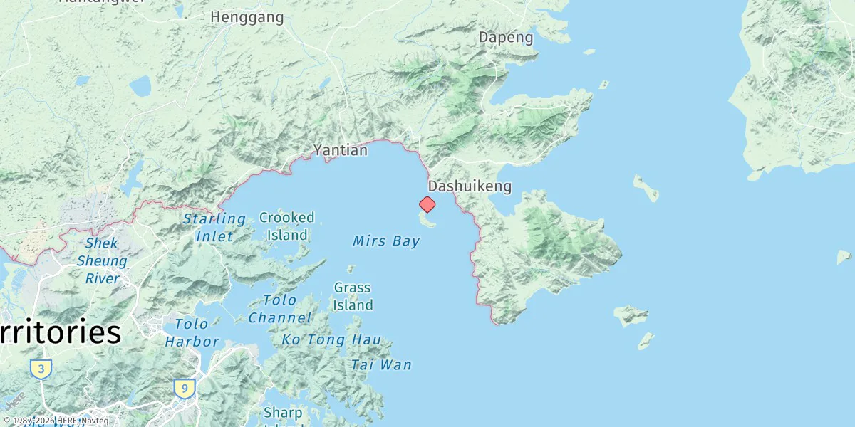 Map preview for Ping Chau