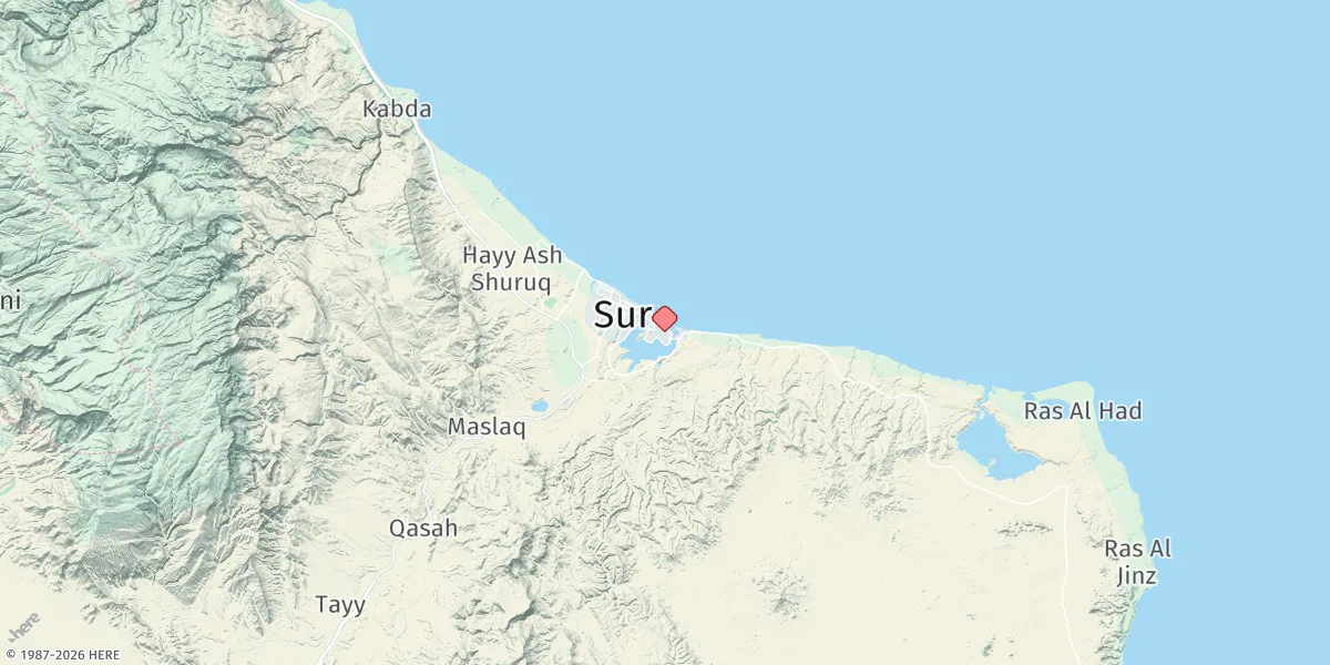Map preview for Sur