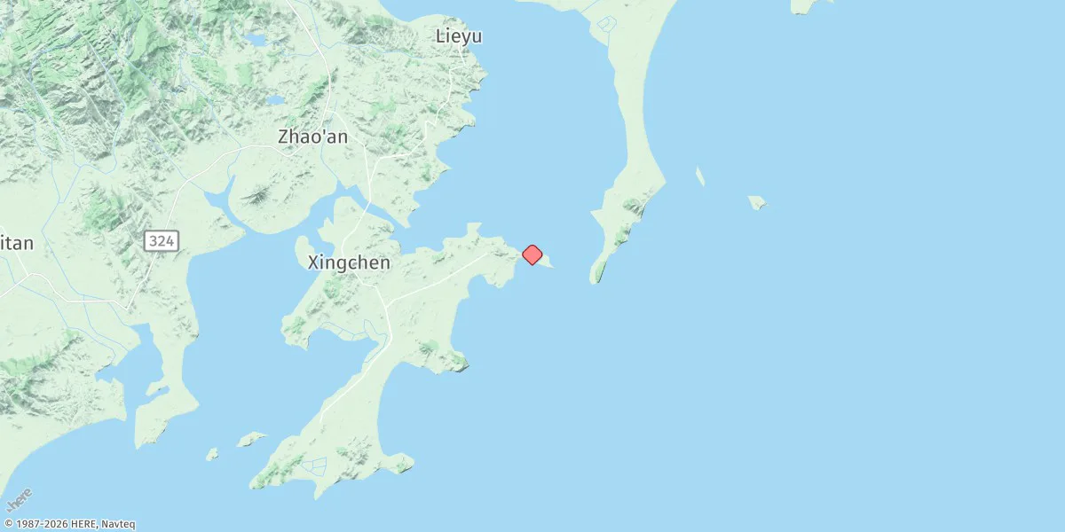 Map preview for Dongshan Gang
