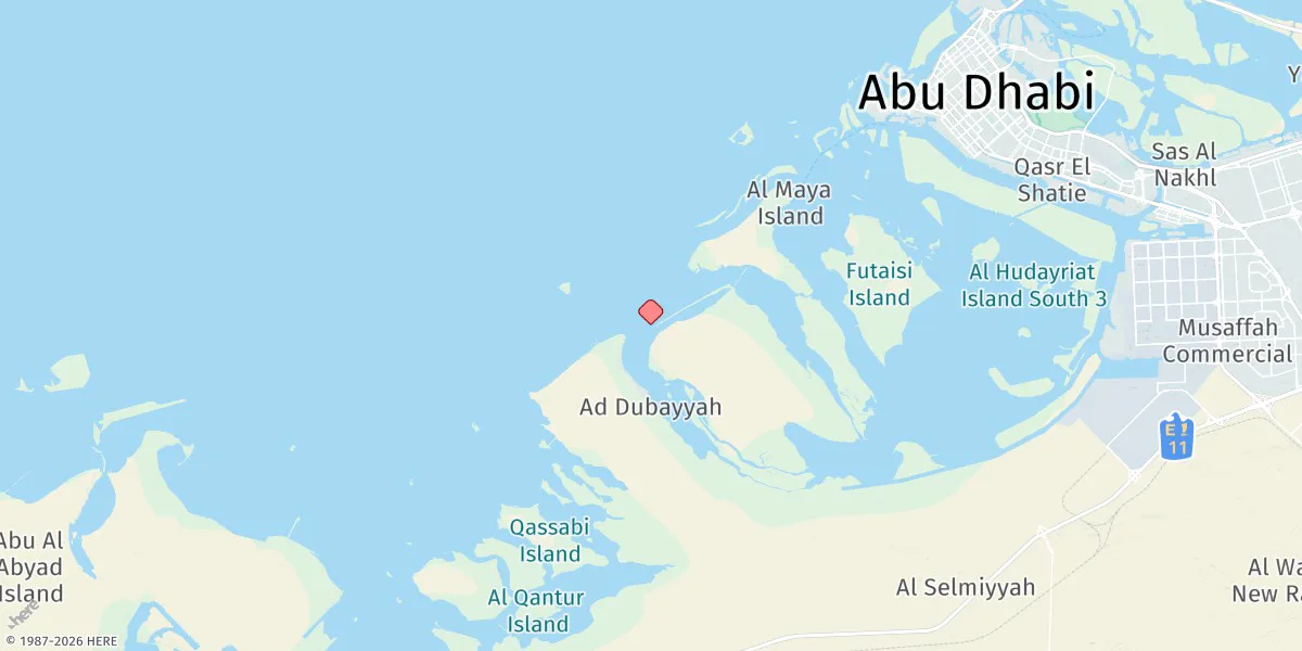 Map preview for Ras Al Ghaf