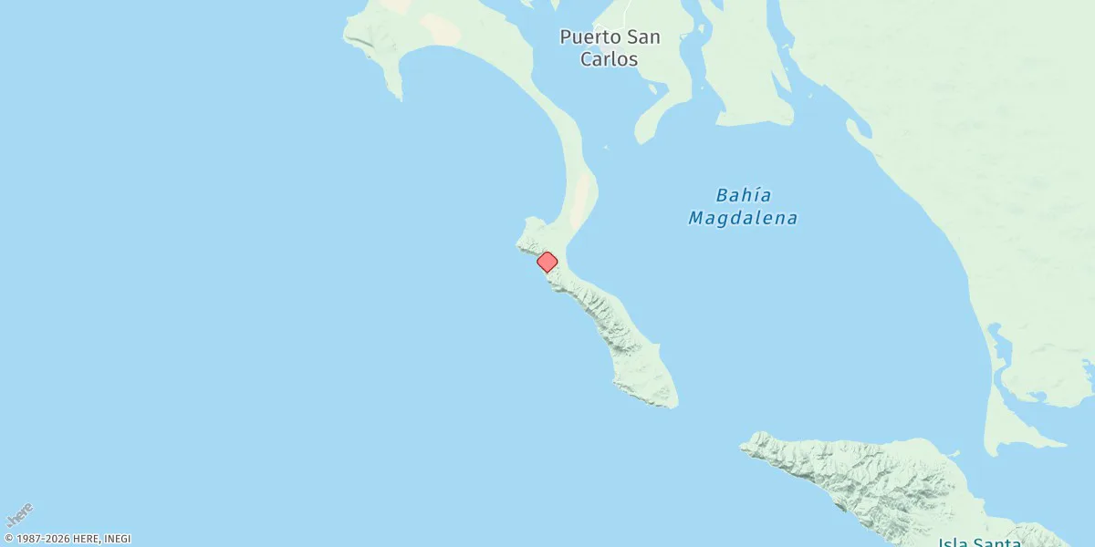 Map preview for Bahia Magdalena