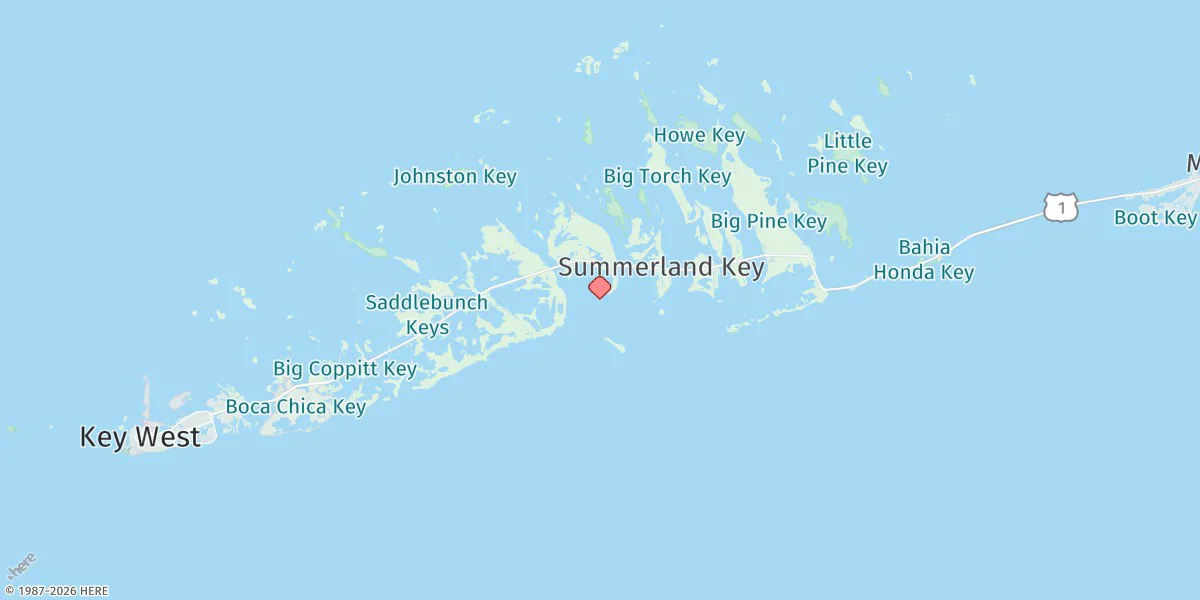 Map preview for Gopher Key, Cudjoe Bay