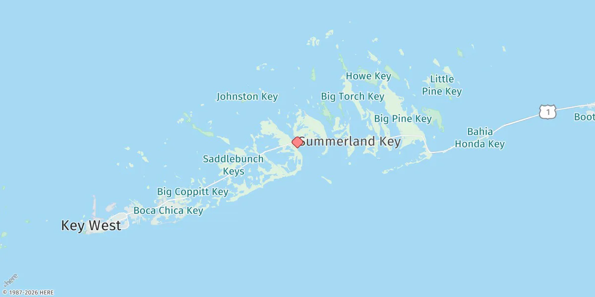 Map preview for Sugarloaf Key, Pirates Cove