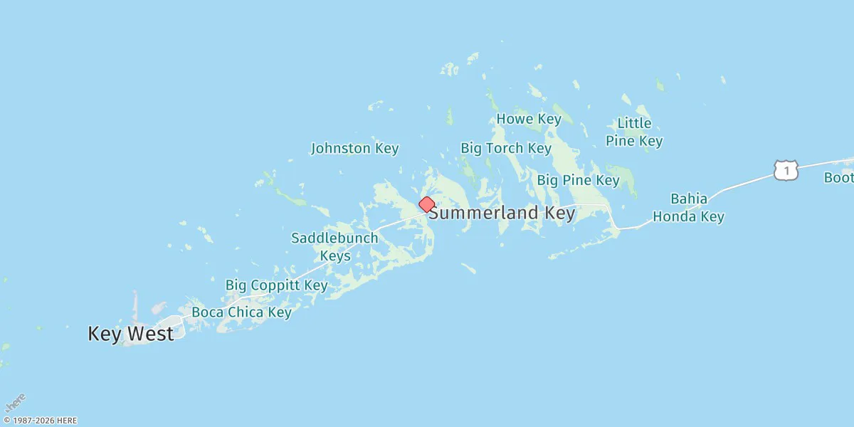 Map preview for Cudjoe Key, Pirates Cove