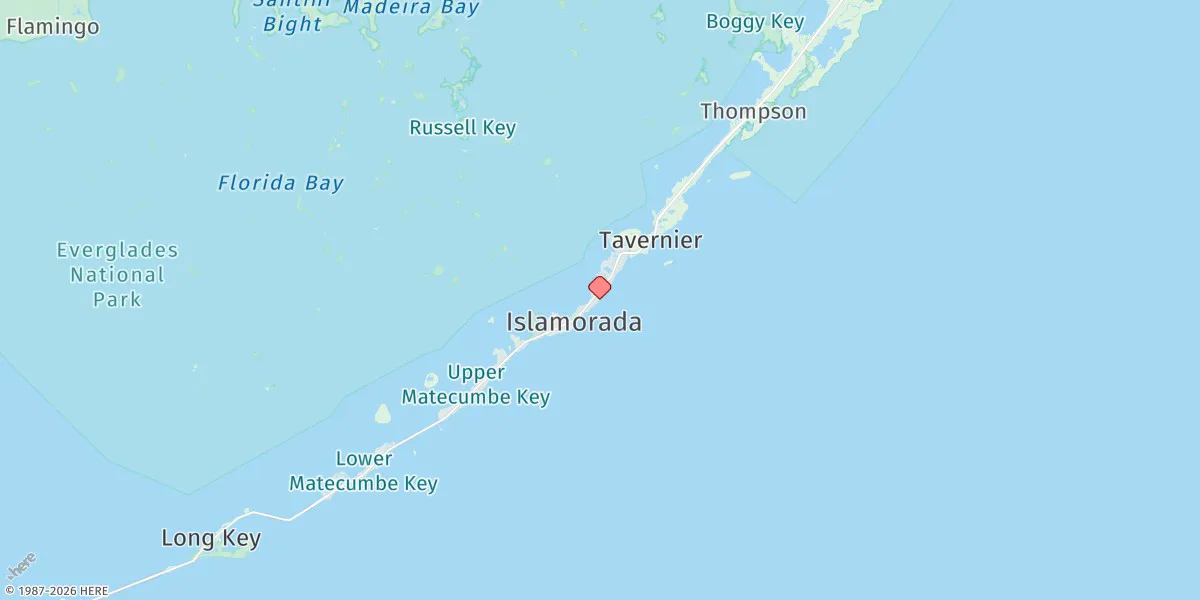 Map preview for Plantation Key, Hawk Channel