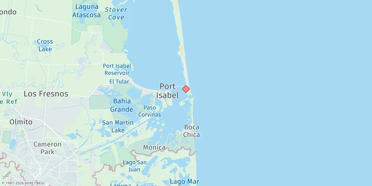 Map preview for South Padre Island C.g Station