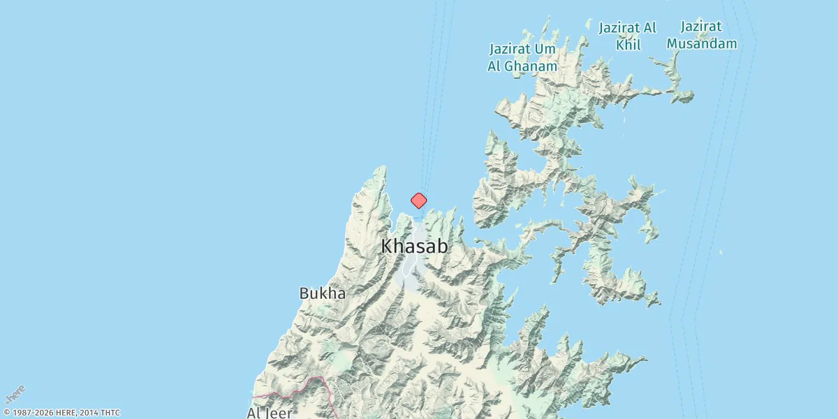 Map preview for Khasab