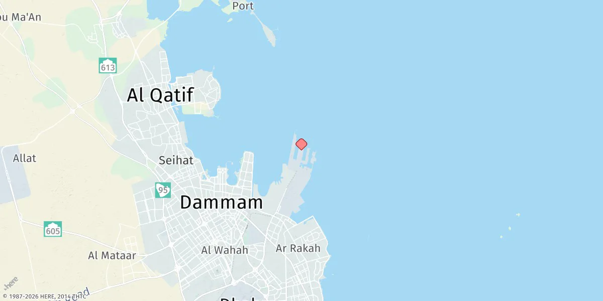 Map preview for Ad Dammam (K.a.a.p.)