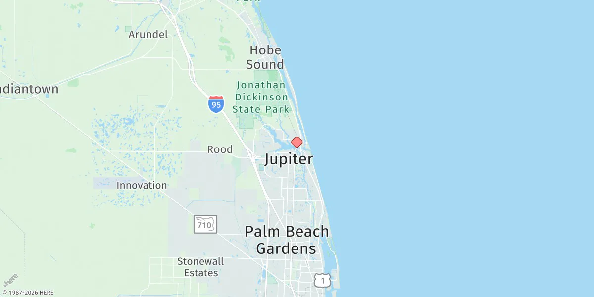 Map preview for A1a Highway Bridge