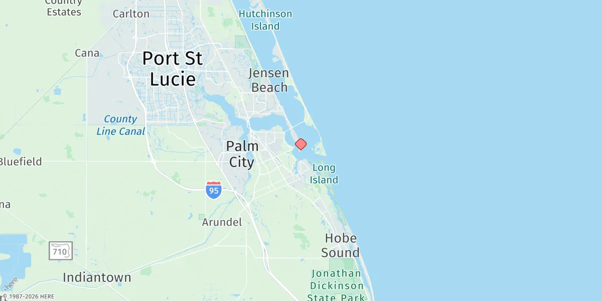 Map preview for Sewall Point