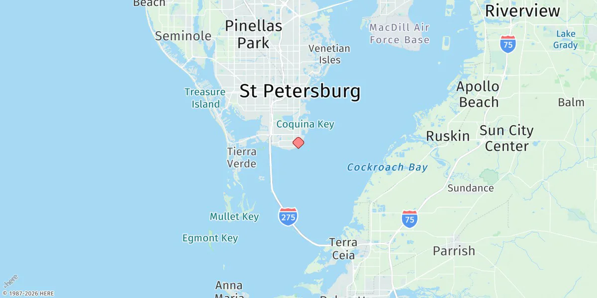 Map preview for Point Pinellas