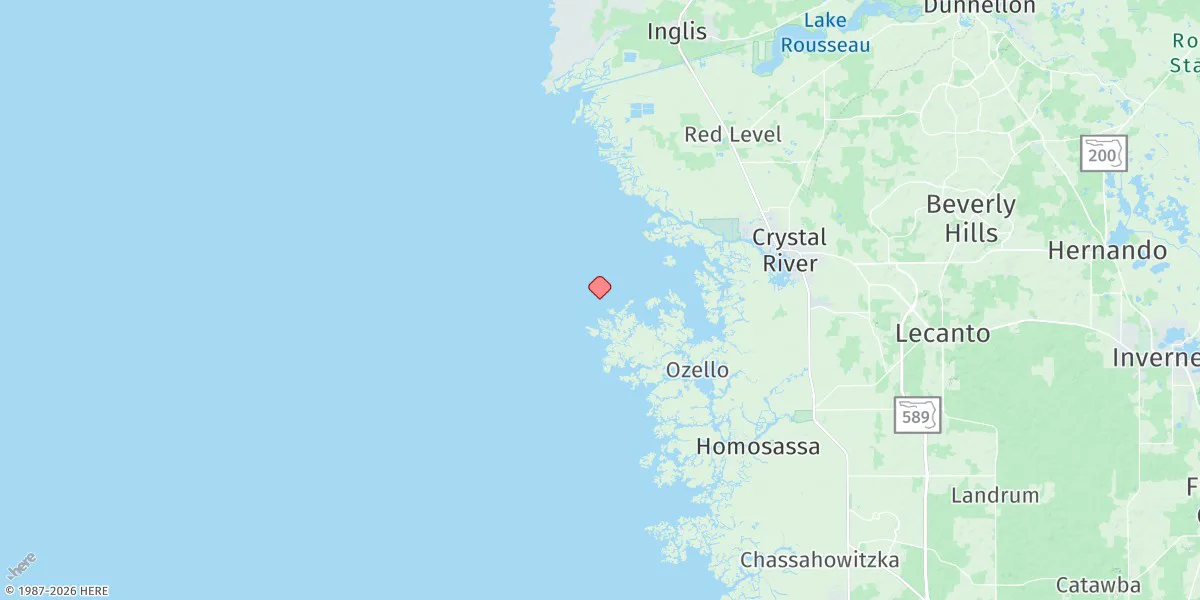 Map preview for Mangrove Pt., Crystal Bay