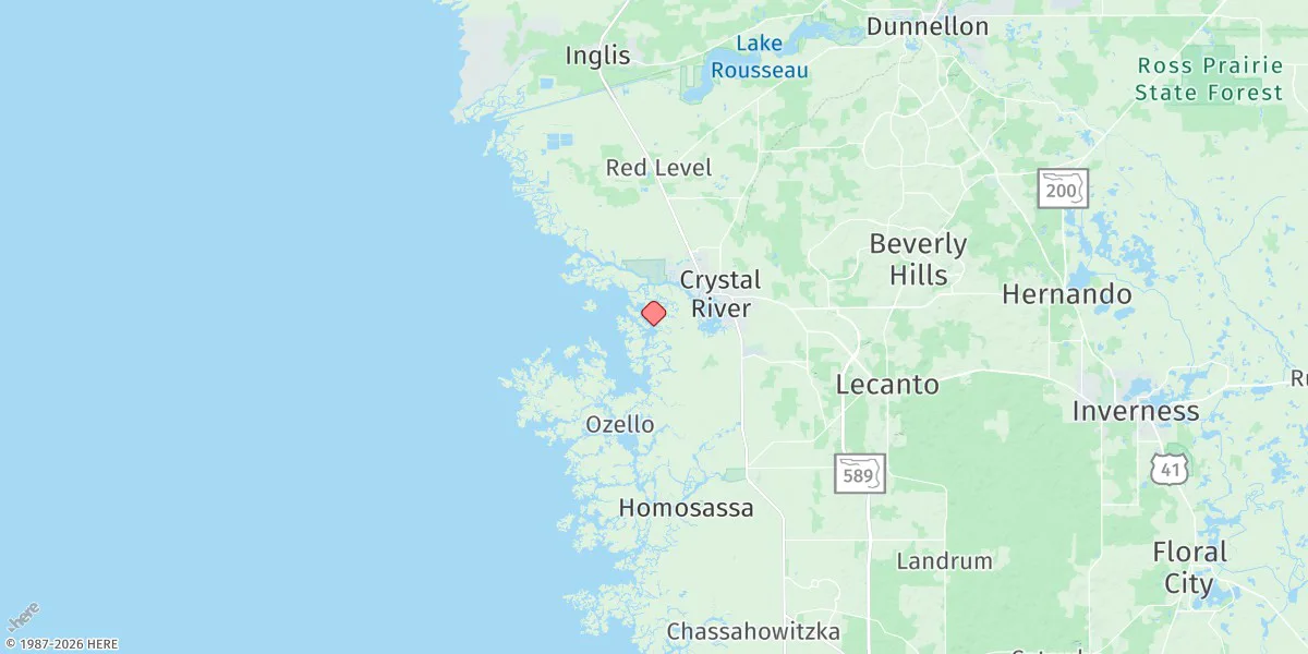 Map preview for Dixie Bay, Salt River, Crystal Bay